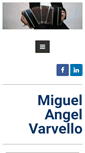 Mobile Screenshot of miguelvarvello.com