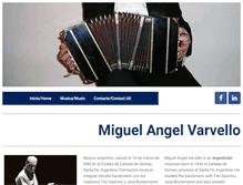 Tablet Screenshot of miguelvarvello.com